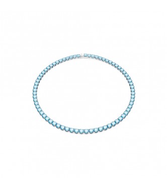 SWAROVSKI MATRIX:NECKLACE M AQUAM/RHS M