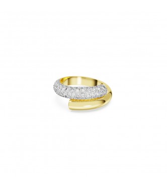 SWAROVSKI  ANILLO DEXTERA, BLANCO, BAÑO TONO ORO