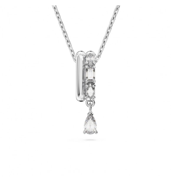 SWAROVSKI COLGANTE DEXTERA, TALLAS MIXTAS,
 BLANCO, BAÑO DE RODIO