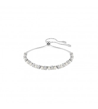 SWAROVSKI 5689633 MATRIX:PULSERA 3MM WHITE/RHS M