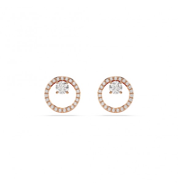 SWAROVSKI 5692263 CONSTELLA:PE STUD CZ WHITE/ROS