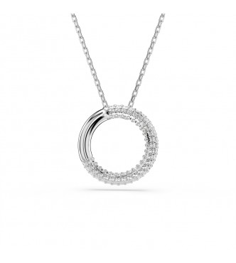 SWAROVSKI COLGANTE DEXTERA, PAVE, BLANCO,
 BAÑO DE RODIO