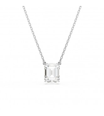 SWAROVSKI COLGANTE STILLA, TALLA OCTOGONAL BLANCO,
 BAÑO DE RODIO