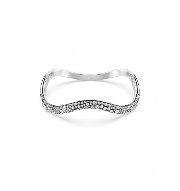 SWAROVSKI PULSERA SUBLIMA, TALLA REDONDA BLANCO,
 BAÑO DE RODIO