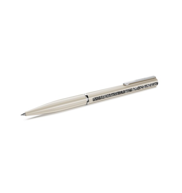 SWAROVSKI BOLIGRAFO CRYSTAL SHIMMER GLIDE,
 BEIGE, LACADO BEIGE, CROMADO