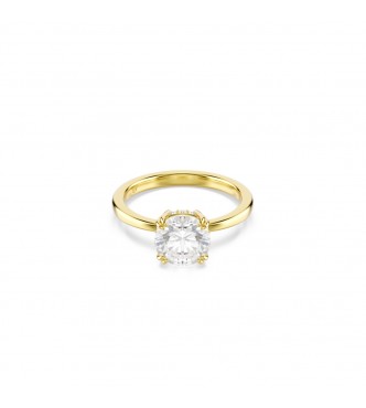 STILLA:RING RND WHITE/GOS 55