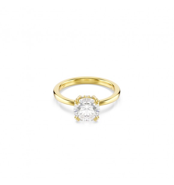 STILLA:RING RND WHITE/GOS 55