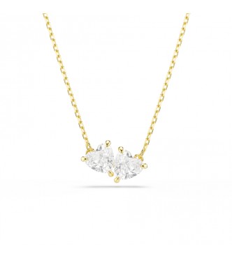 MESMERA:NECKLACE WHITE/GOS