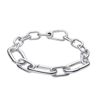 593854C00-3 Sterling silver link bracelet with 3 large openable links