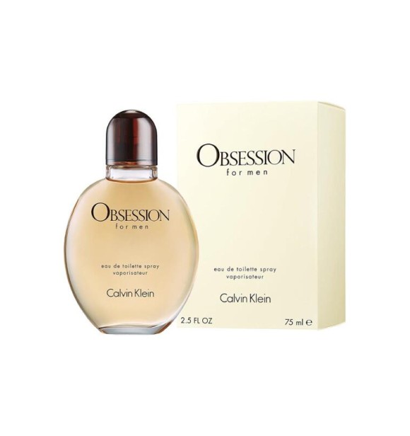 Calvin Klein Obsession for Men Eau de Toilette 75 ml
