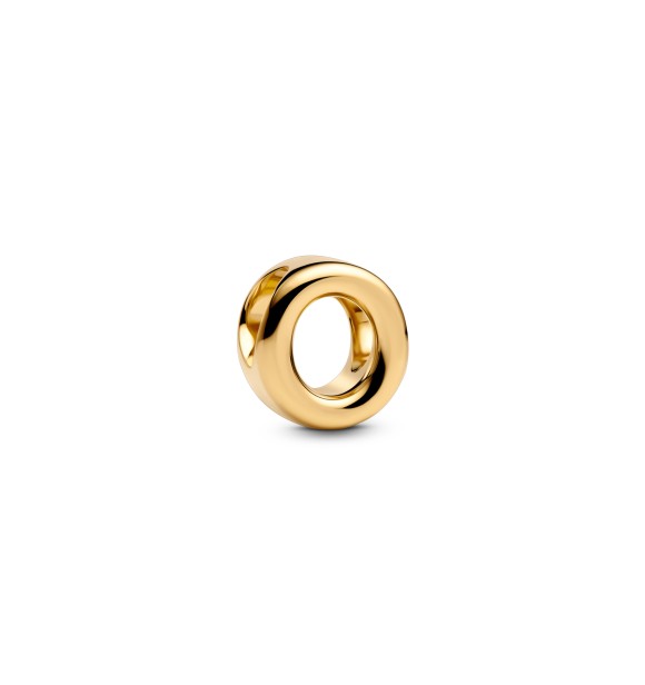 763961C00 Letter O 14k gold-plated charm