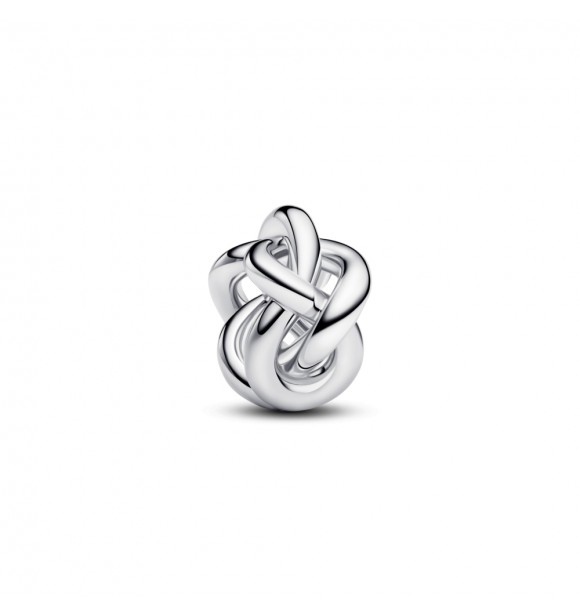 PANDORA 793755C00 Charm de plata de ley con nudo infinito