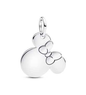 PANDORA Disney engravable Minnie Mouse sterling silver dangle