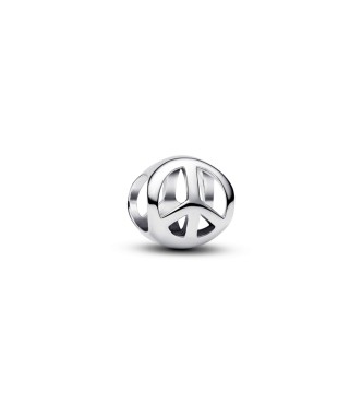PANDORA 794512C00 Peace symbol sterling silver mini charm