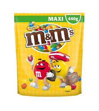 M&M.s Peanut Maxi Pouch 440G