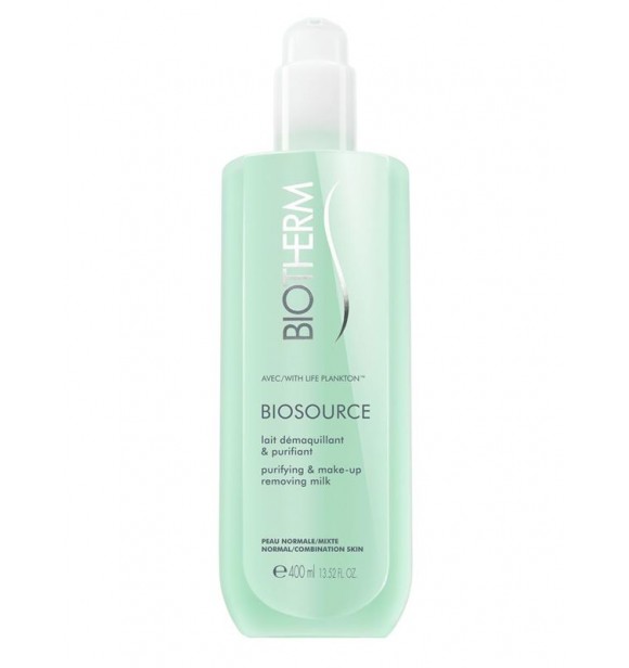 BIOTHERM Bioth Biosource L9262403 CL 400 ML Purifying and Make Up Removing Milk