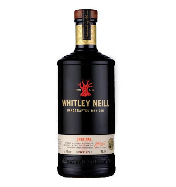 Whitley Neill Gin 43% 1L