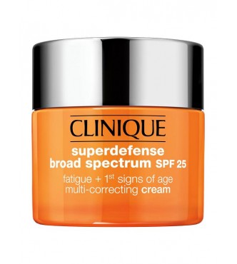 Cliniq Moist K5G201 MOI 50ML Superdefense Spf 25 Fatigue 1St Signs Of Age Multi-Correcting Cream Types 3+4