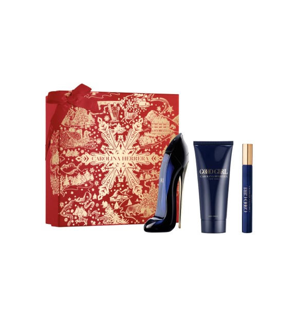 CAROLINA HERRERA C Herr Good Girl 65211636 SET 1 PC Set cont.: Eau de Parfum 80 ml (Ref.1204147) + Body Lotion 100 ml + Eau de Parfum 10 ml