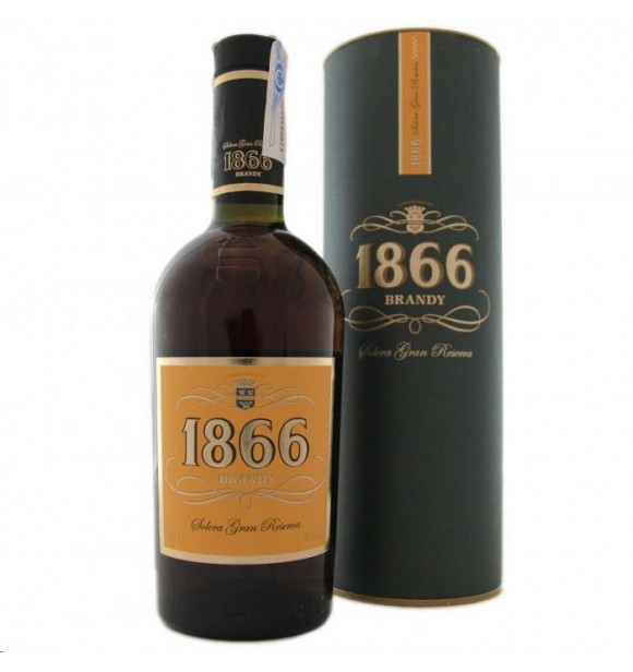 BRANDY 1866 WOSS ESTUCHE  0,70L 40%