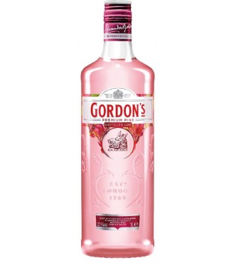GORDONS PINK ROSE 37,5º  1 Litros