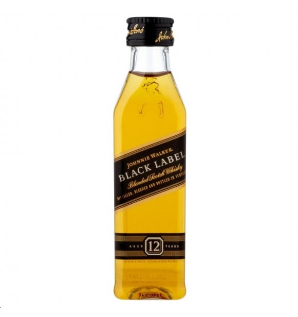 JOHNNIE WALKER BLACK 40% 5CL