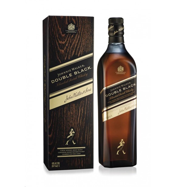 JOHNNIE WALKER DOUBLE BLACK 40º 1L