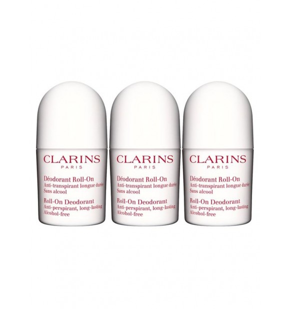 Clarins Travel 193586 SET 1PC Clarins Gentle Care Roll-on Deodorant Trio cont.: 3 x 50 ml Deodorant (GH 655234) (Limited Edition)