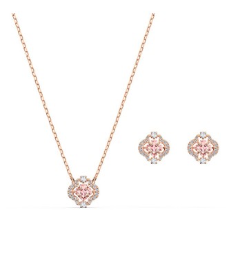 SWAROVSKI SPARKLING DC:SET CLOVER CZMO/ROS