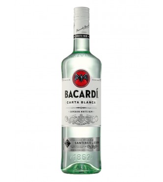 Bacardi Carta Blanca 40% 1L